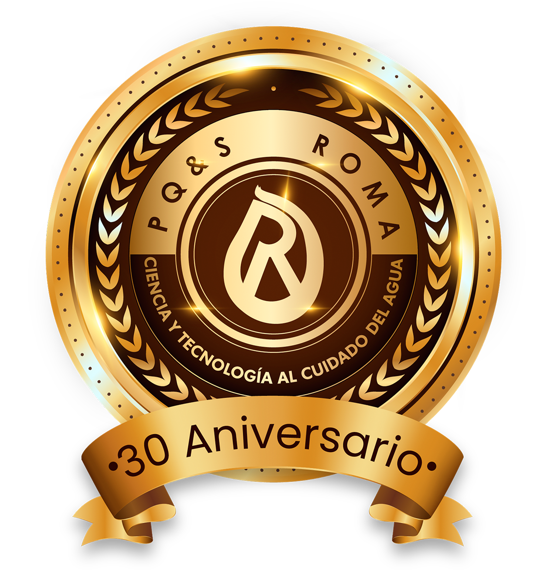 Logo de Roma 30 años